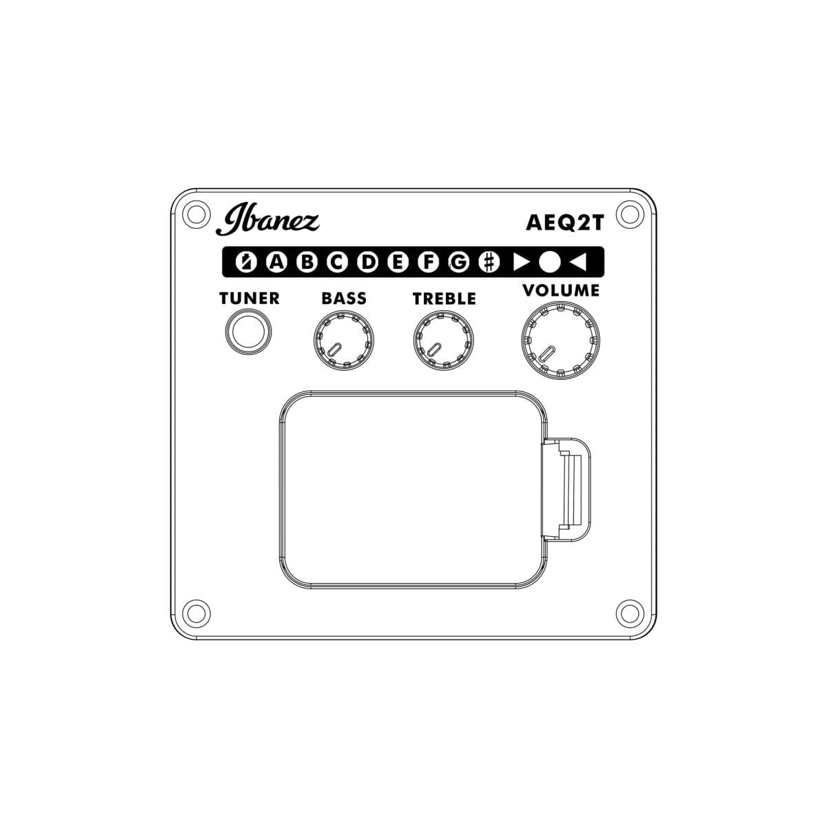 Ibanez PCBE14MH WK Weathered Black Electro Acoustic Bass