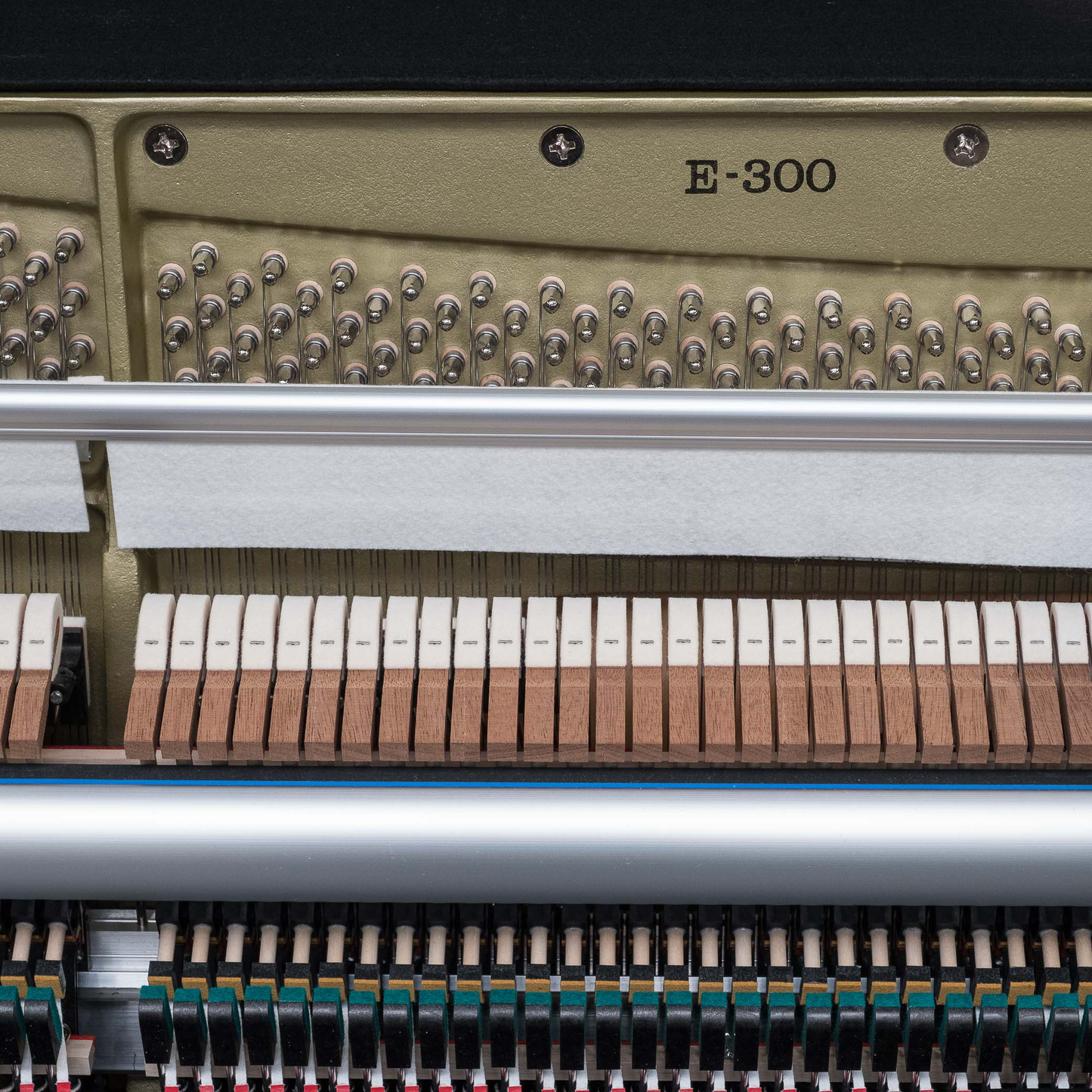 Kawai E300 Upright Piano; Satin Black