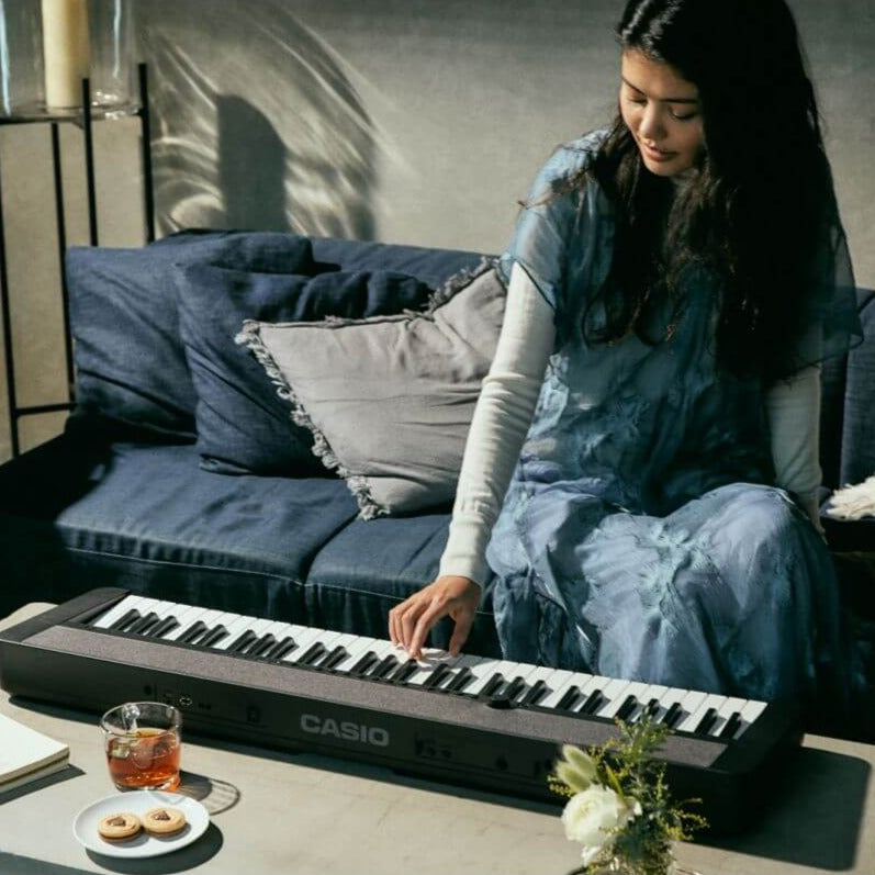 Casio CT-S1 Digital Piano; Black Value Package With Black Stand