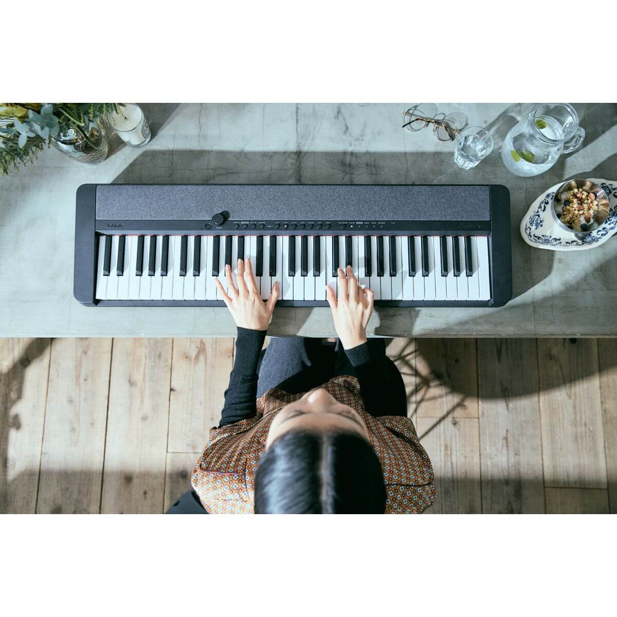 Casio CT-S1 Portable Piano Keyboard; Black