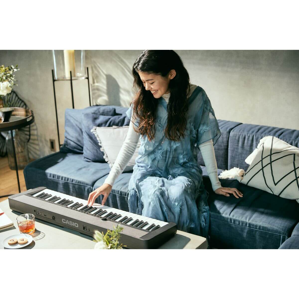 Casio CT-S1 Portable Piano Keyboard; Black