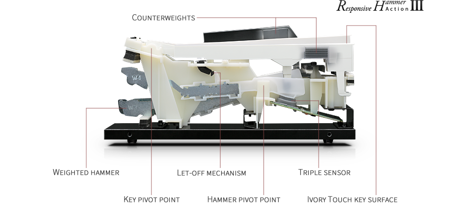 Kawai DG30 Polished Ebony Digital Grand Piano With Stool & Roland RH200 Headphones | Free Delivery & Installation