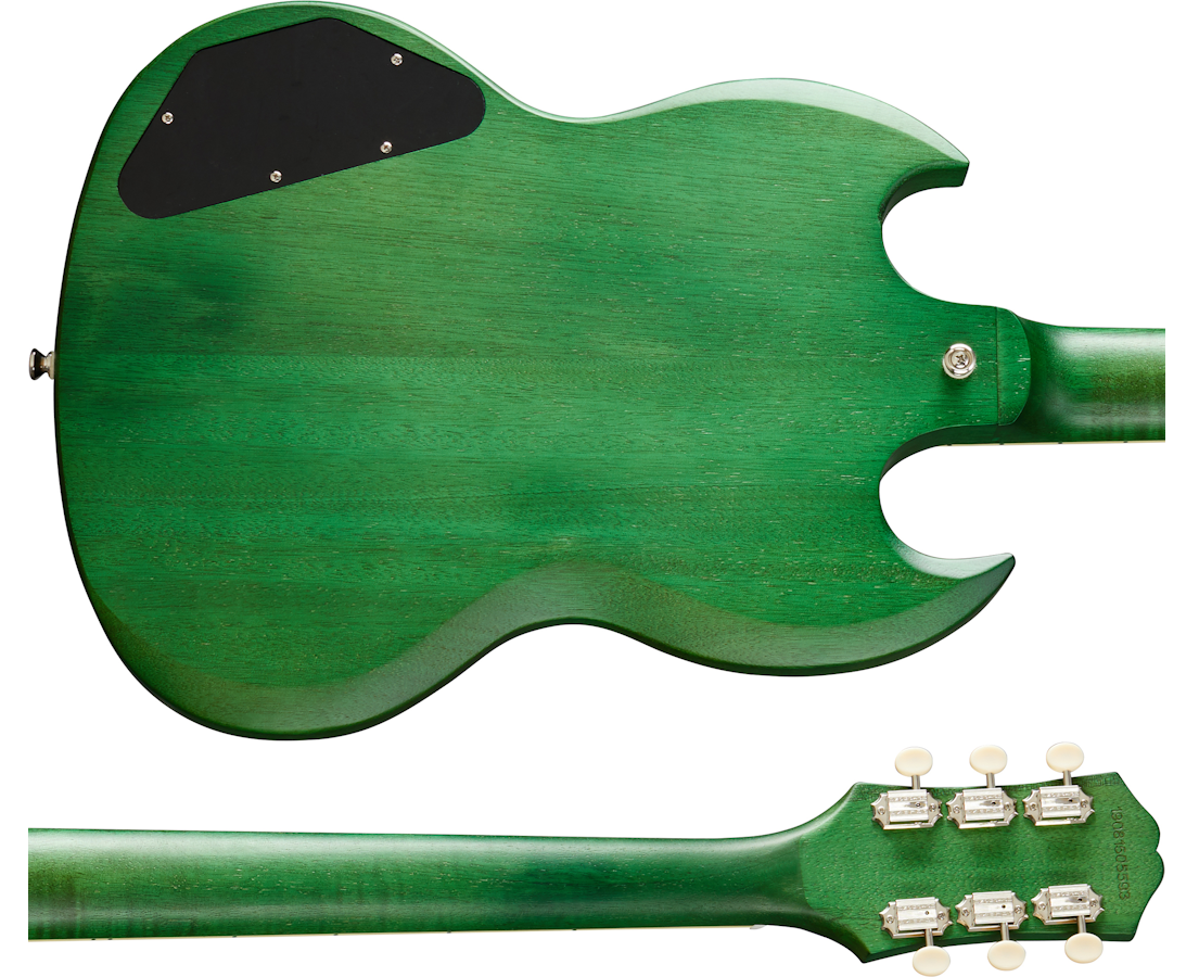 Epiphone Modern SG Collection SG Classic Worn P90 Worn Inverness Green Guitar