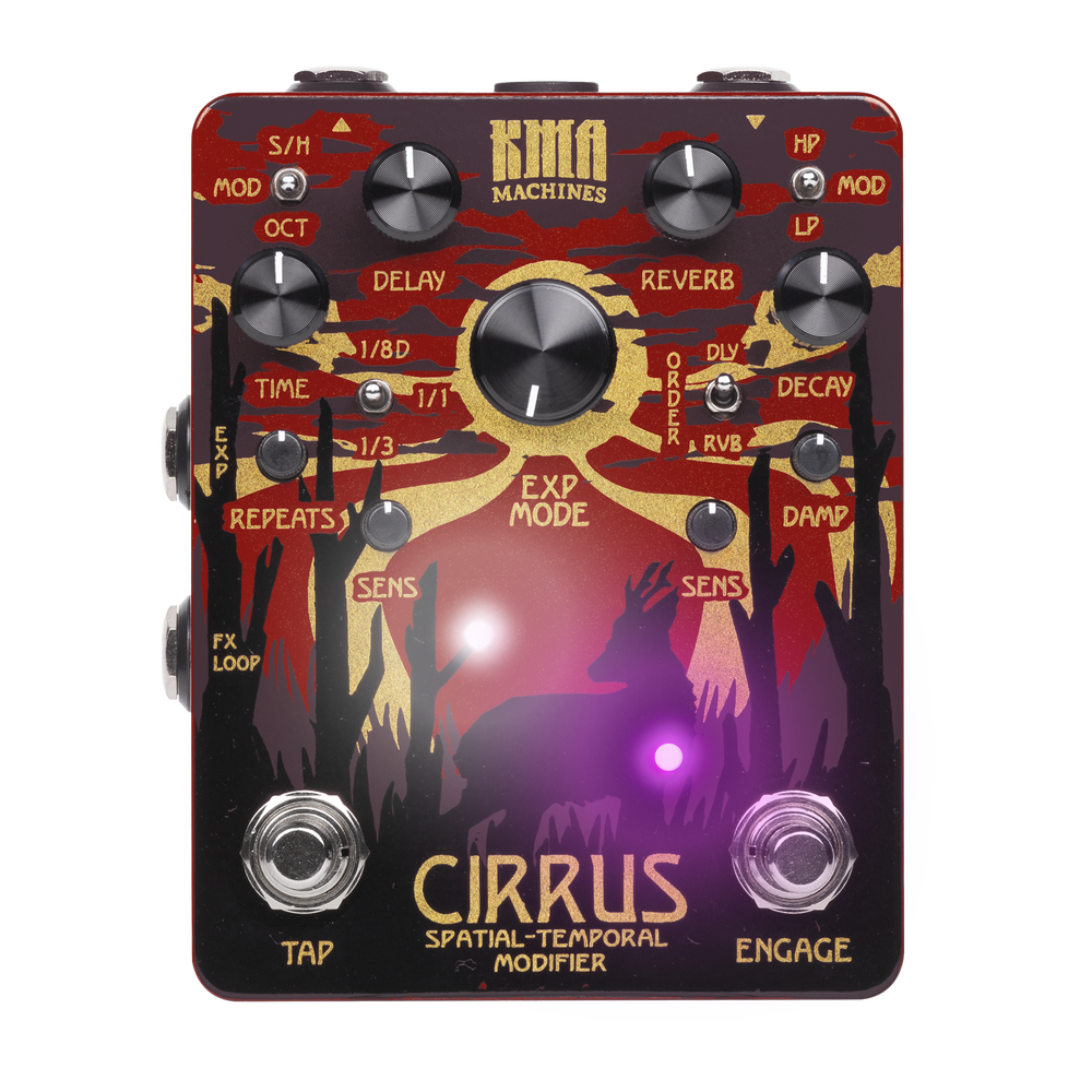 KMA Machines Cirrus Delay Reverb Guitar Pedal
