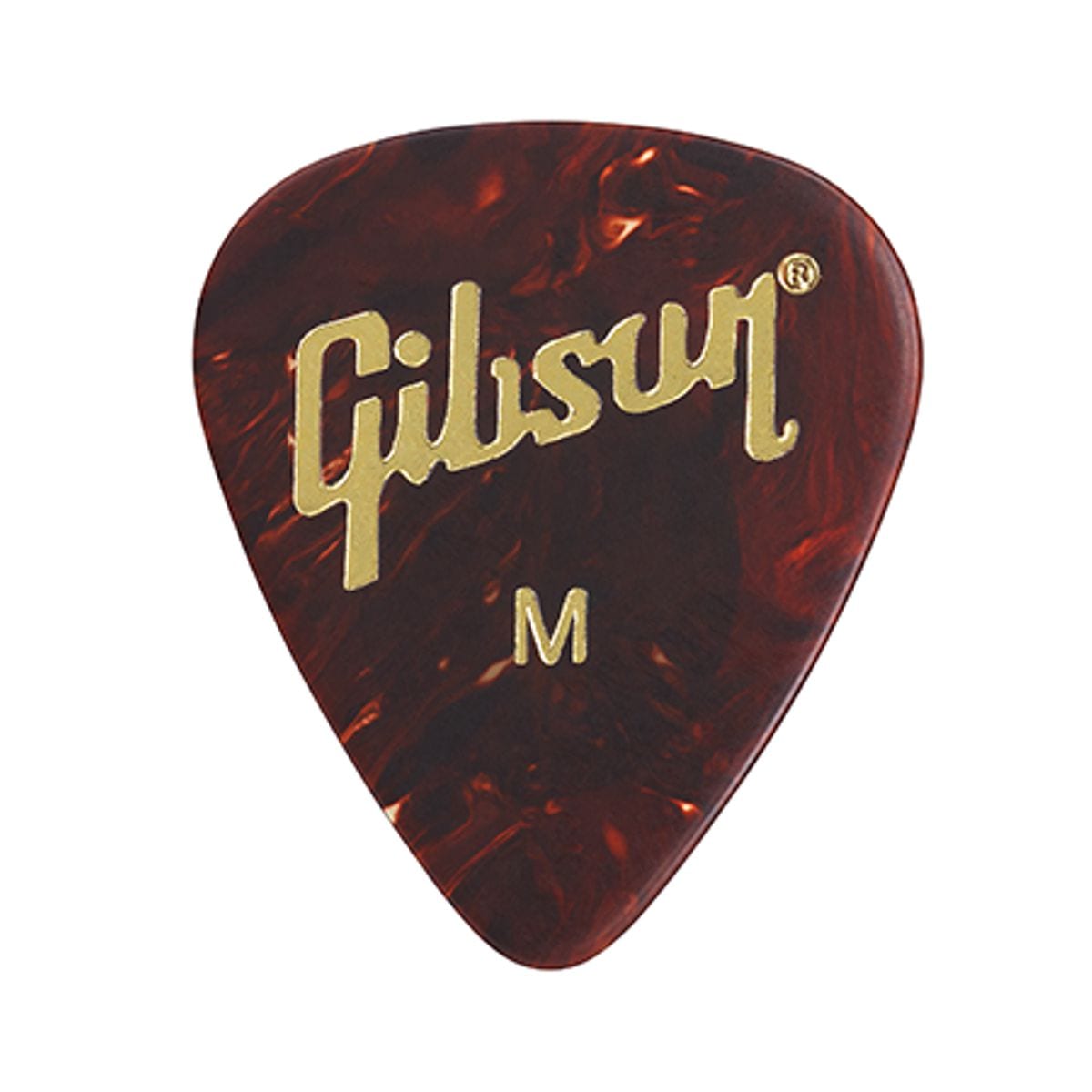 Gibson Tortoise Guitar Picks Medium 12 Pack
