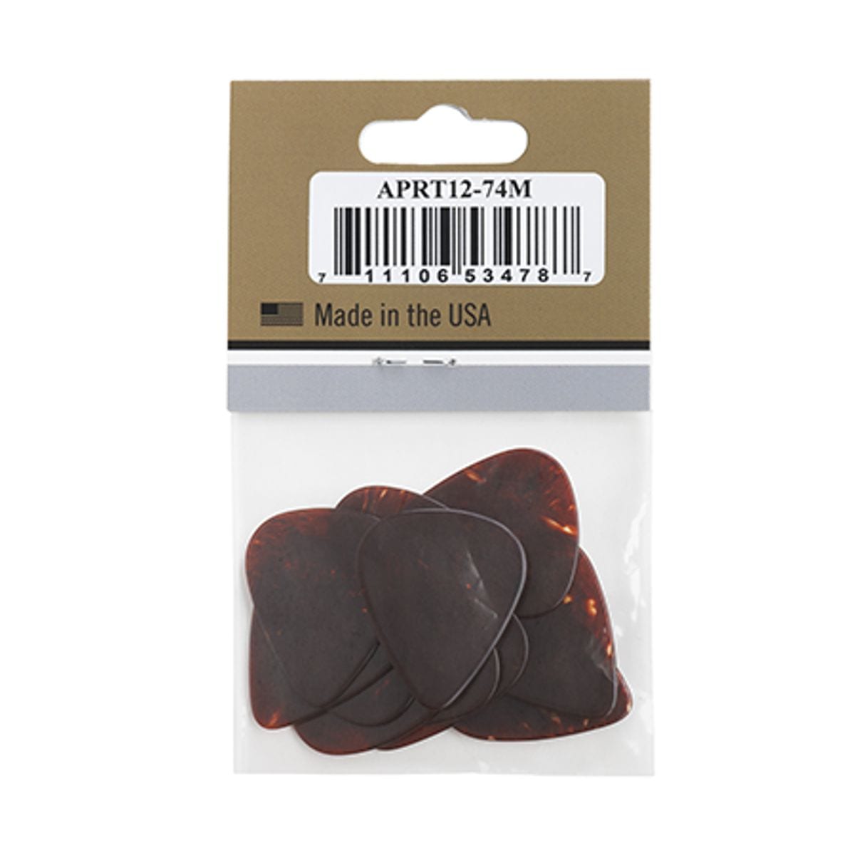 Gibson Tortoise Guitar Picks Medium 12 Pack