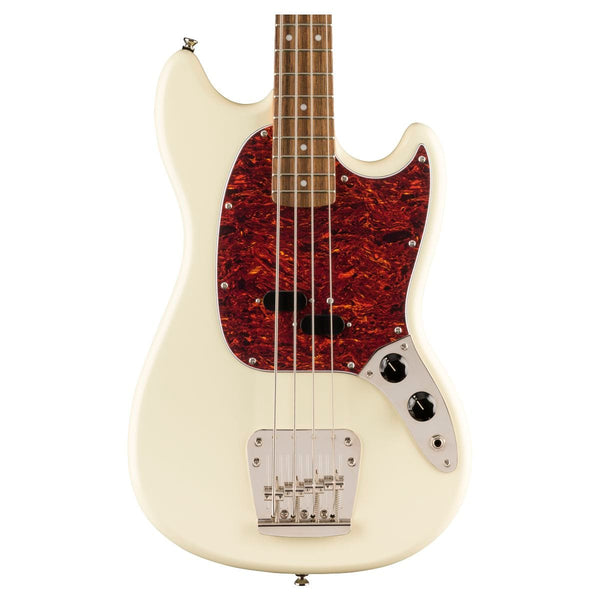 Squier Classic Vibe 60s Mustang Bass Laurel Olympic White
