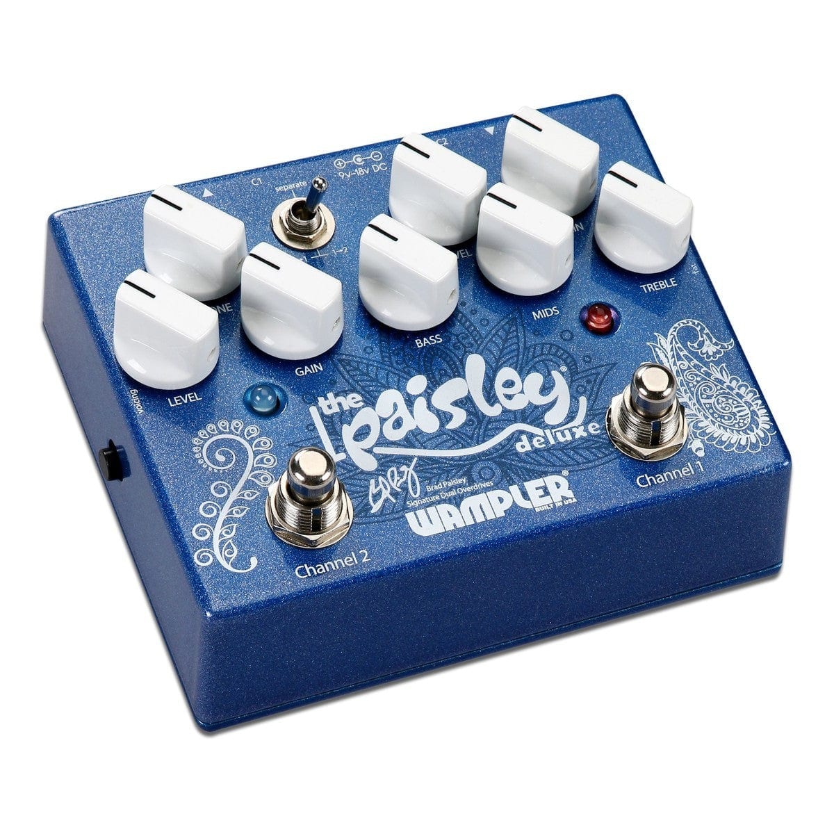 Wampler Paisley Drive Deluxe Overdrive Pedal