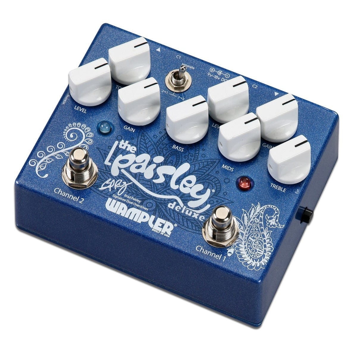 Wampler Paisley Drive Deluxe Overdrive Pedal