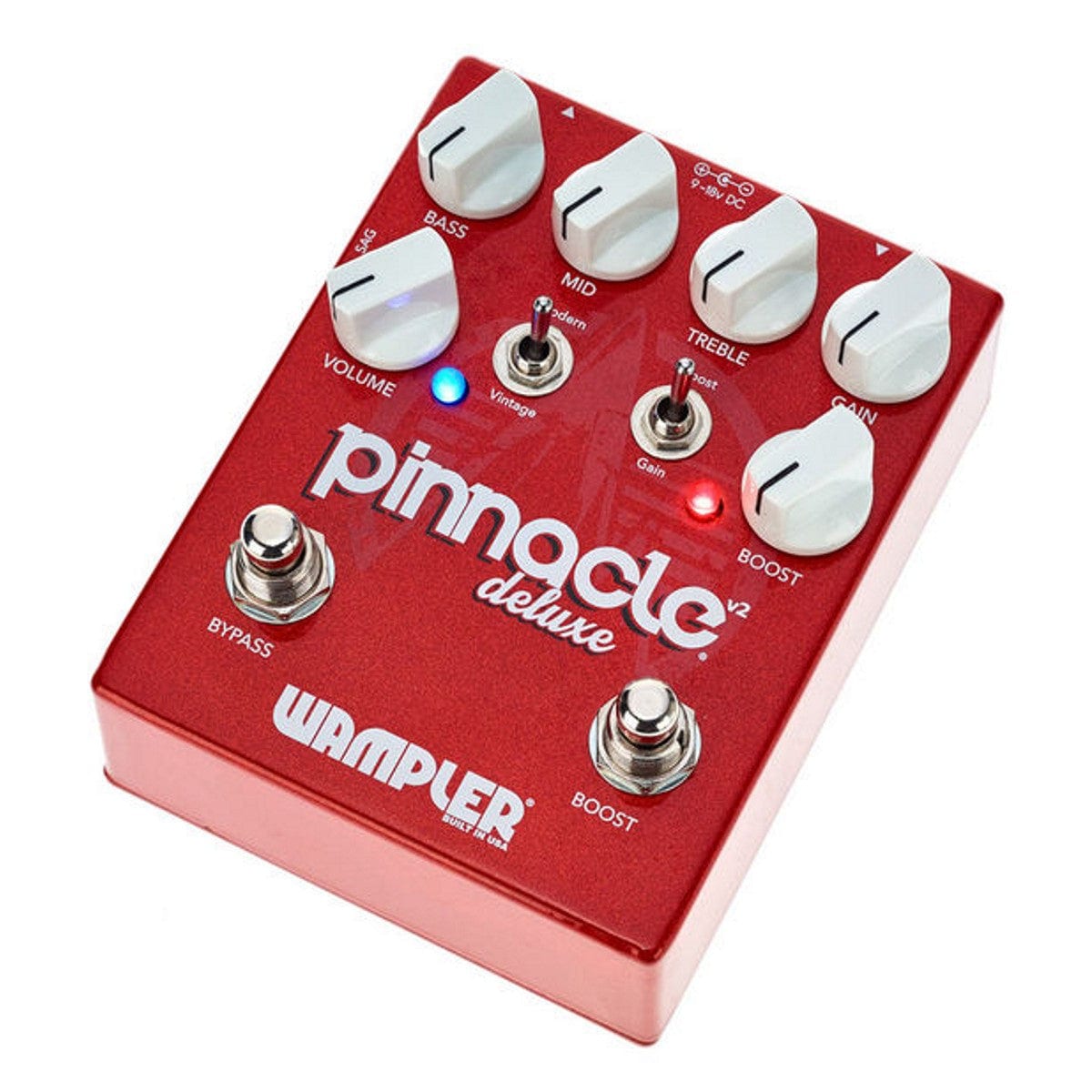 Wampler Pinnacle Deluxe v2 Overdrive Pedal