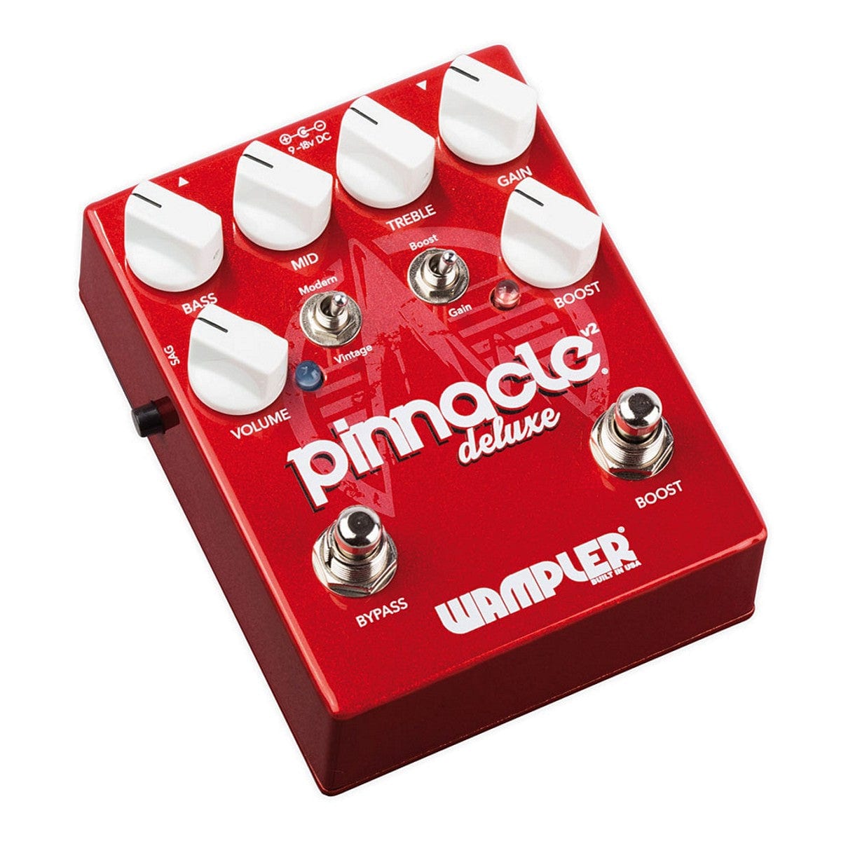 Wampler Pinnacle Deluxe v2 Overdrive Pedal