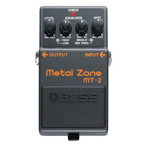 Boss MT-2 Metal Zone Guitar Effects Pedal