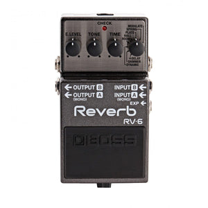 Boss RV6 Digital Reverb Guitar Effects Pedal