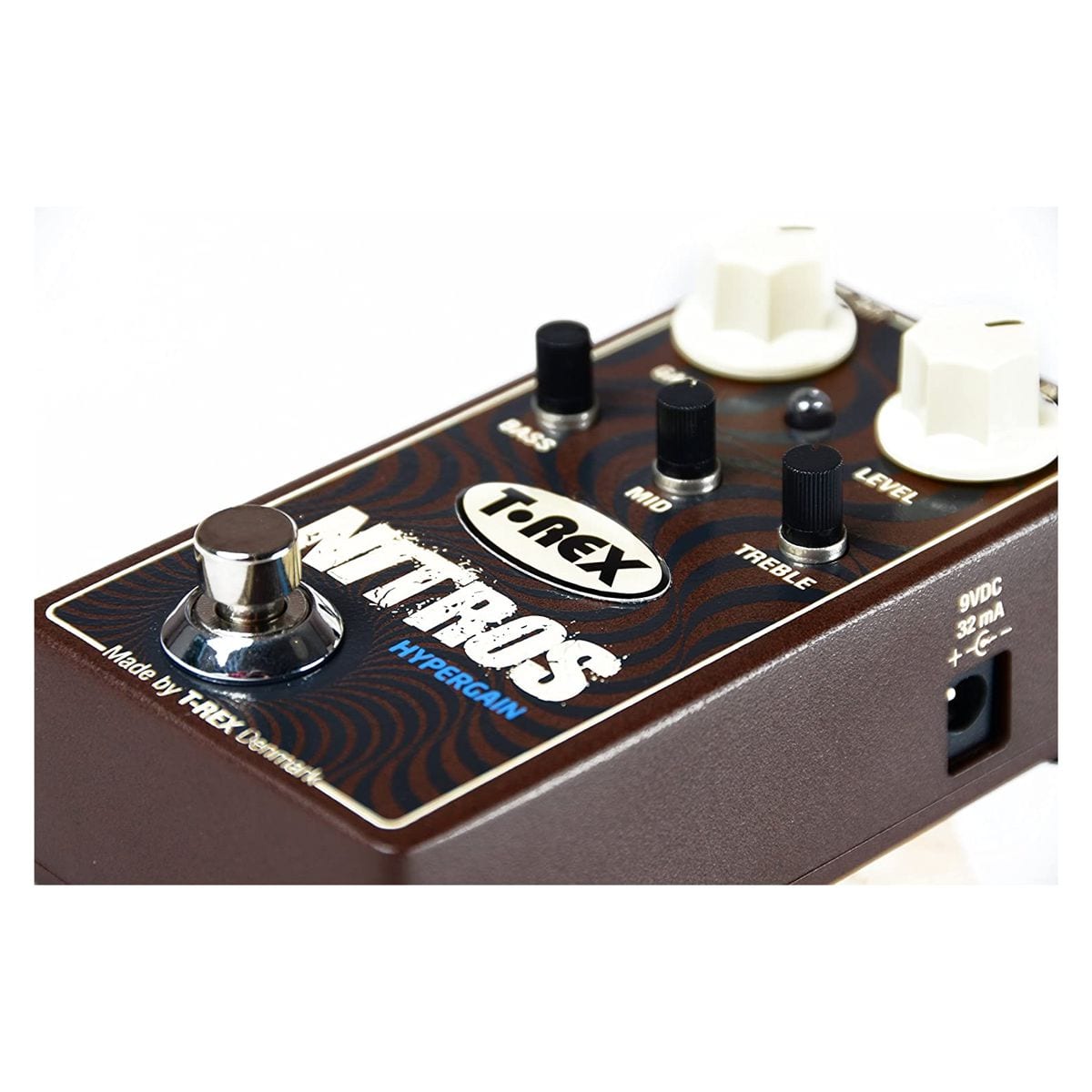 T REX Nitros Hypergain Distortion Guitar Pedal