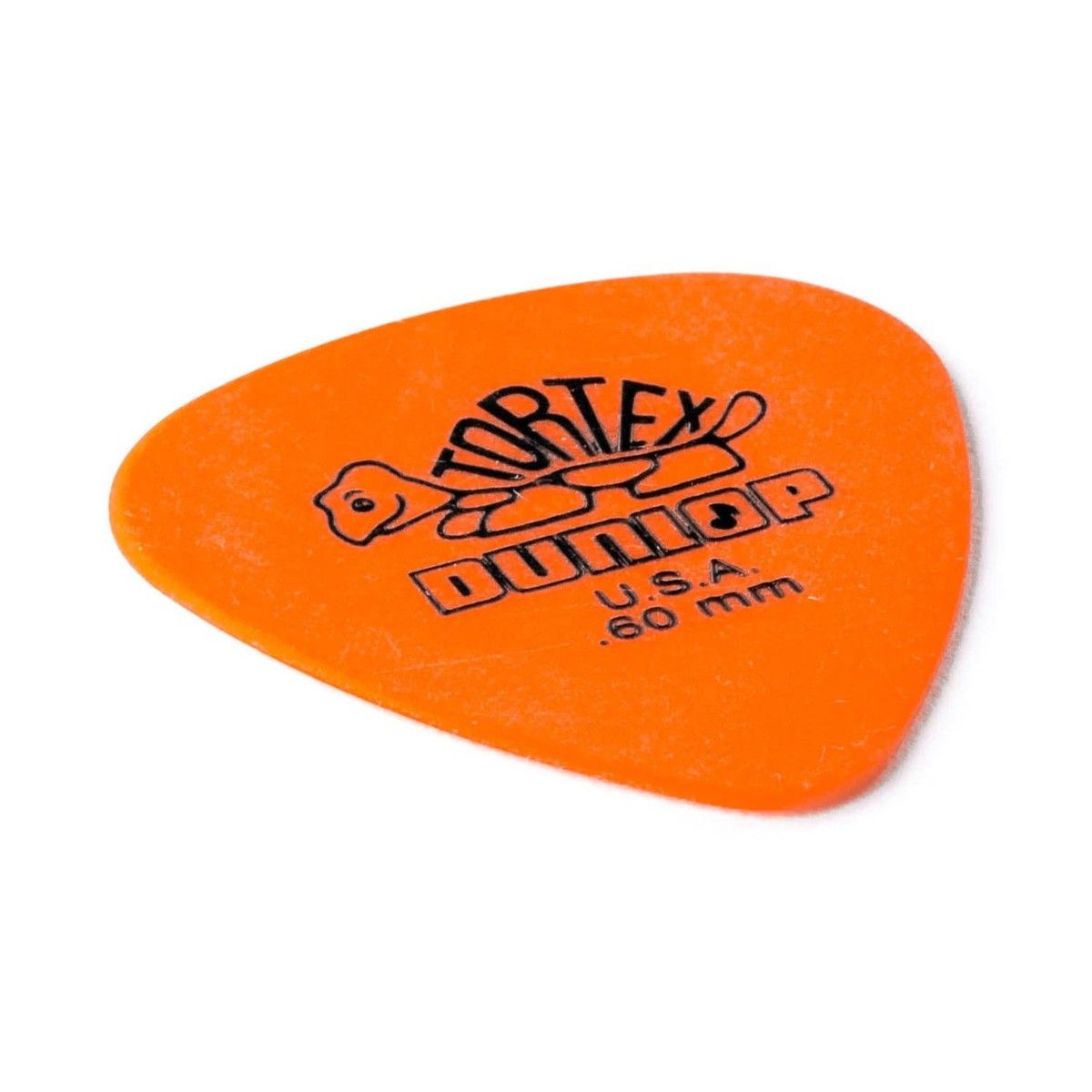Jim Dunlop TORTEX Plectrums .60MM Orange 12 Pack