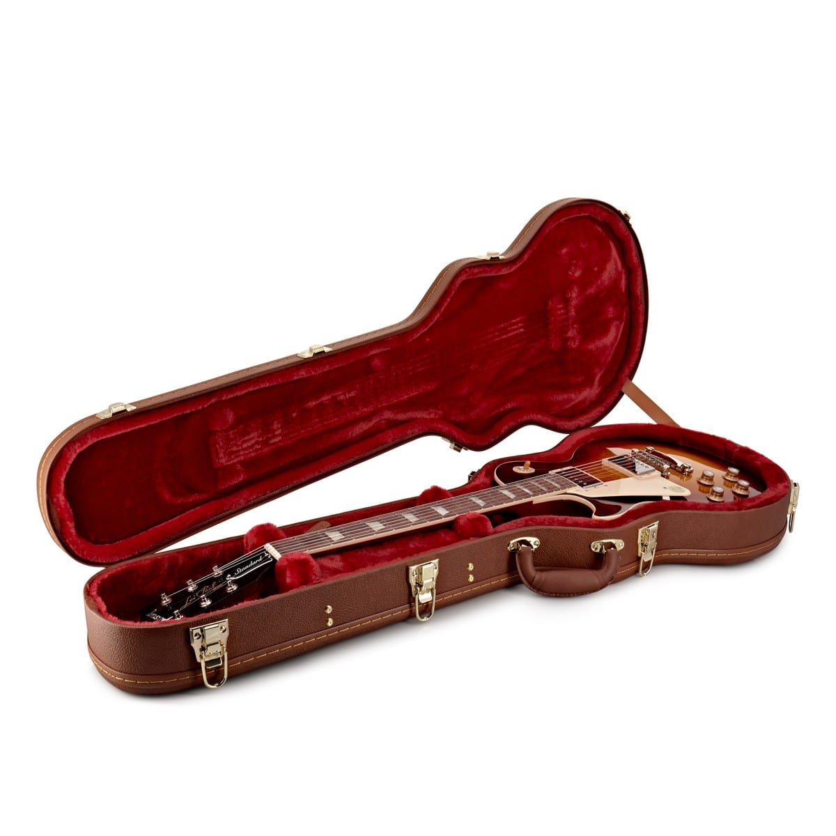 Gibson Les Paul Standard 60s Iced Tea Figured Top Electric Guitar Left Hand