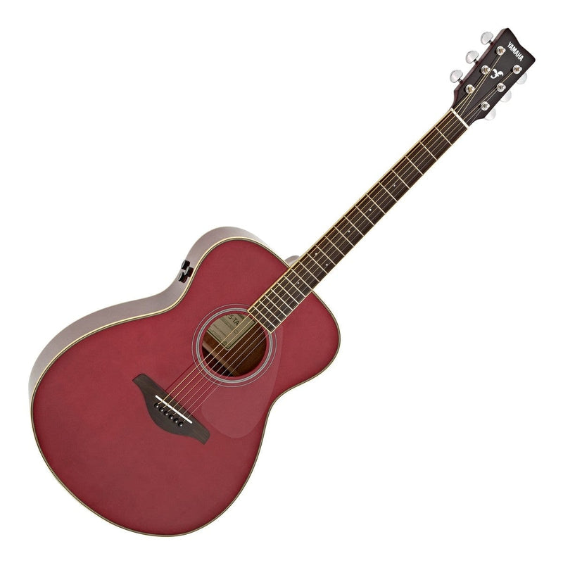 Yamaha FS-TA TransAcoustic Guitar Ruby Red