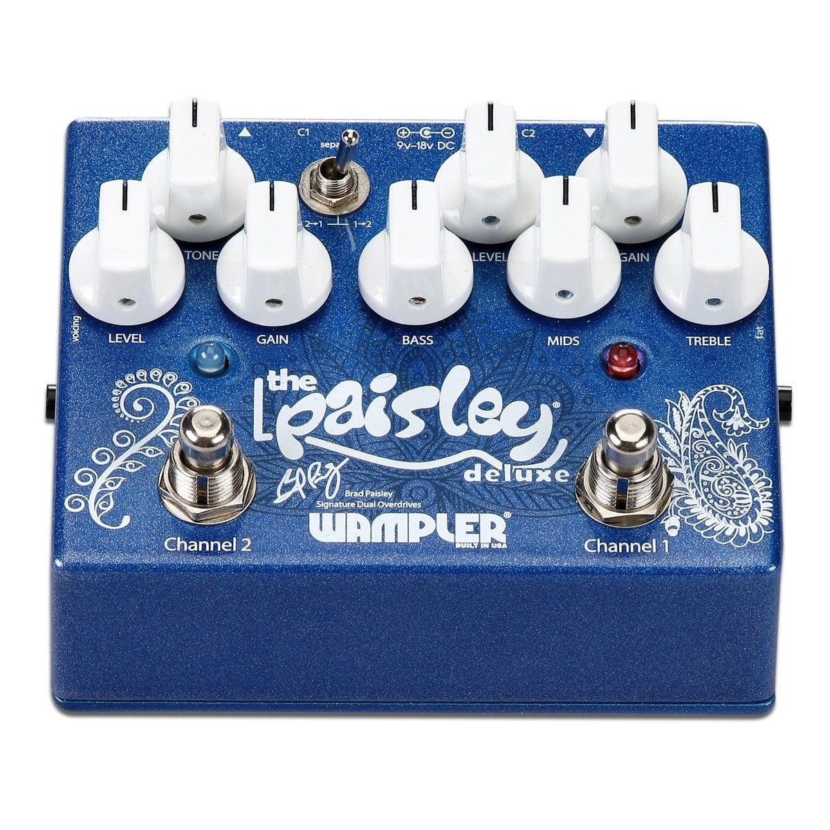 Wampler Paisley Drive Deluxe Overdrive Pedal
