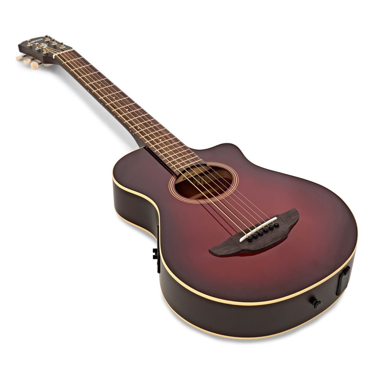 Yamaha APXT2 Electro Acoustic Guitar Dark Red Burst