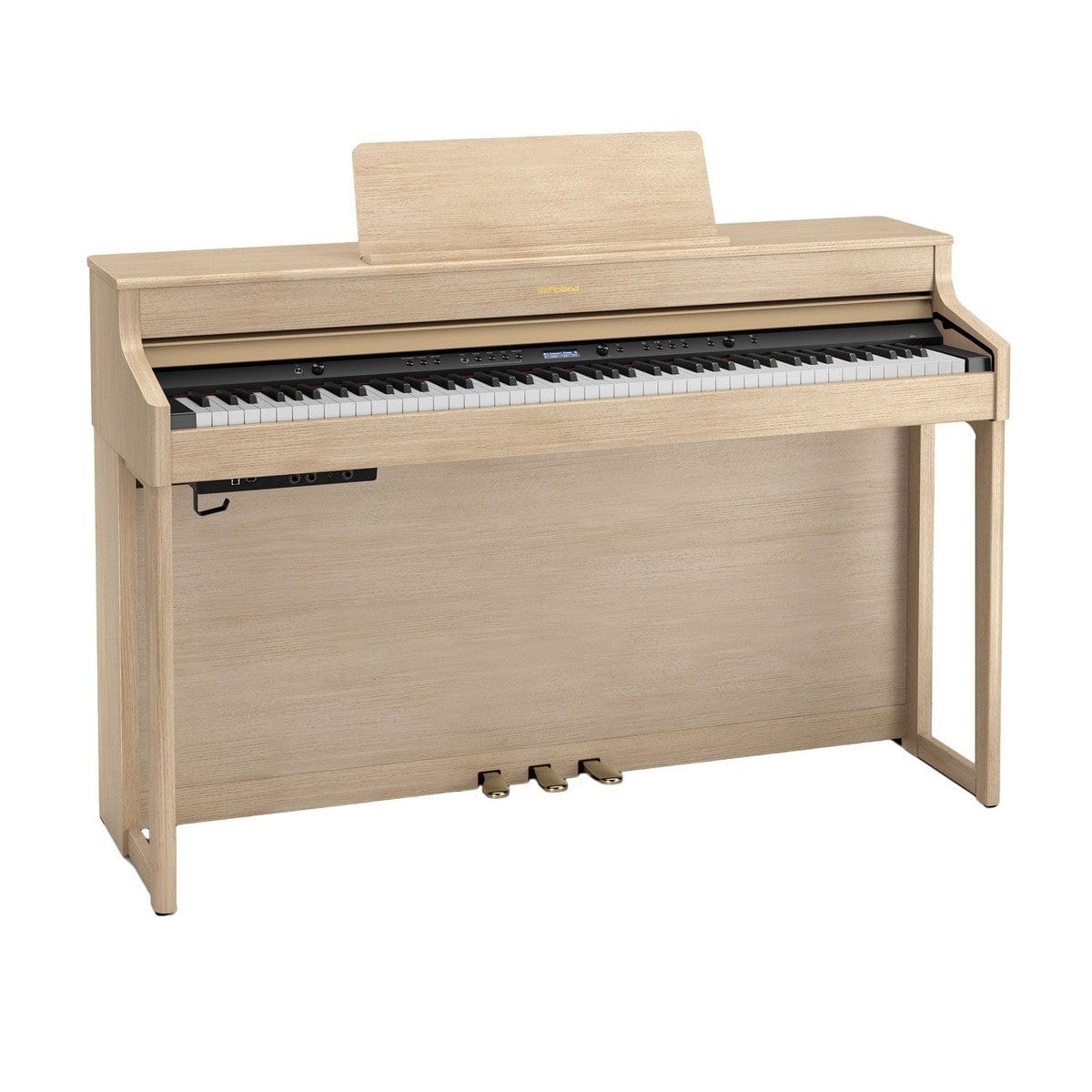 Roland HP702 Light Oak Branded Accessories Package