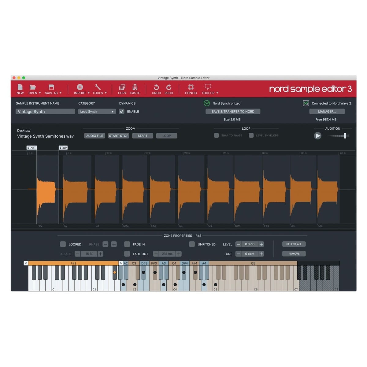 Nord Wave 2 Performance Synthesizer