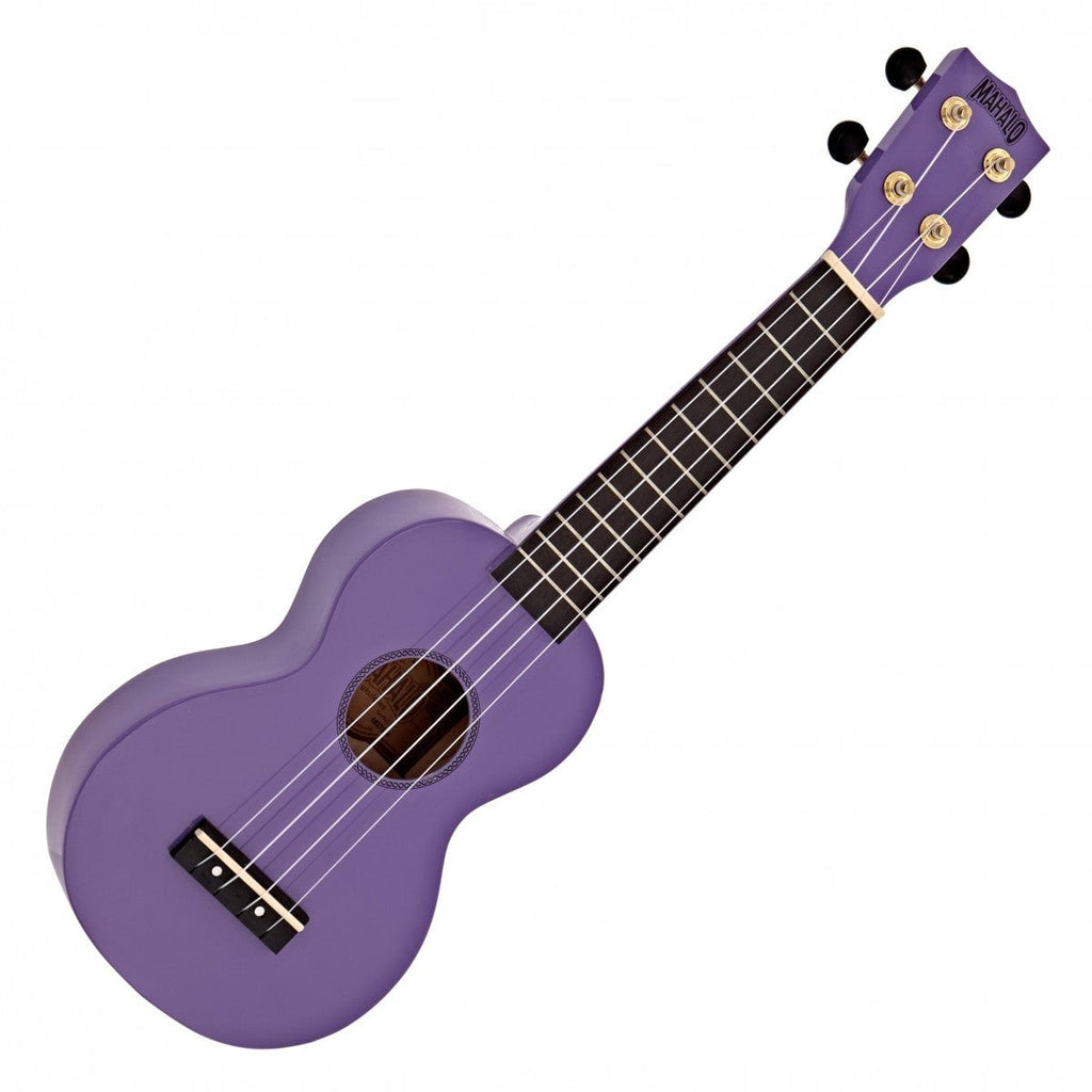 Mahalo 2511PU Rainbow Ukulele MR1 Purple Bonners Music
