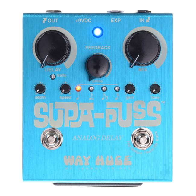 Way Huge Supa-Puss Analog Delay Guitar Effects Pedal