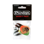 Jim Dunlop Variety Acoustic Plectrums 12 Pack