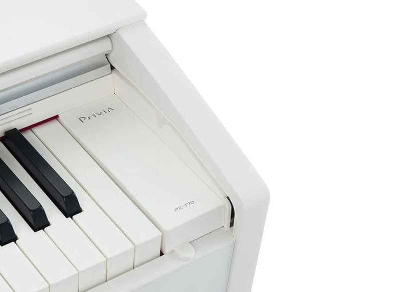 Casio PX770 White Digital Piano Value Package with £40 Cashback Offer