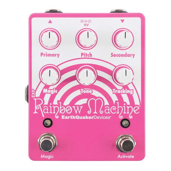 Earthquaker Devices Rainbow Machine V2 Polyphonic Pitch Mesmerizer Effects Pedal