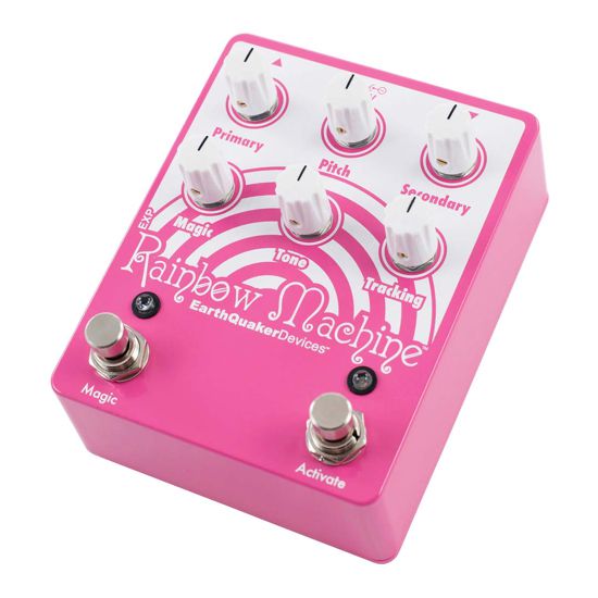 Earthquaker Devices Rainbow Machine V2 Polyphonic Pitch Mesmerizer Effects Pedal