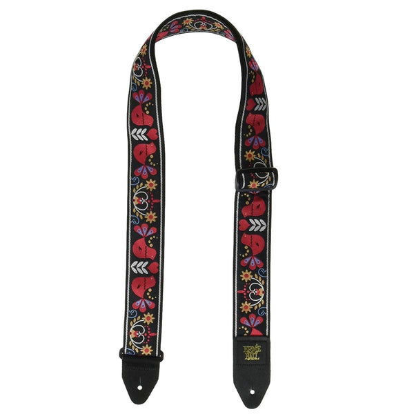 Ernie Ball Jacquard Guitar Strap Redbird Rising