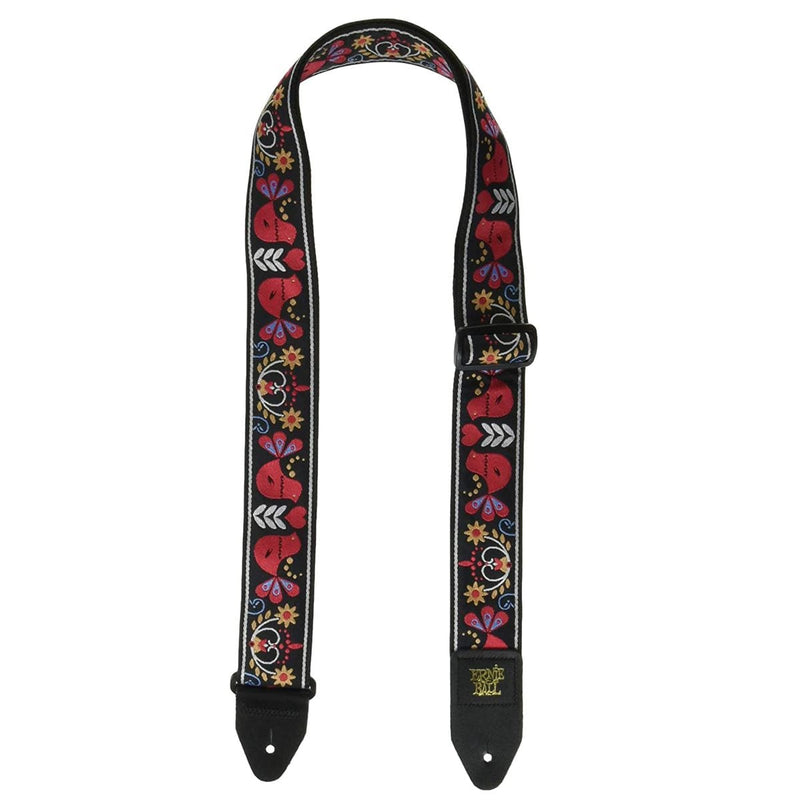 Ernie Ball Jacquard Guitar Strap Redbird Rising