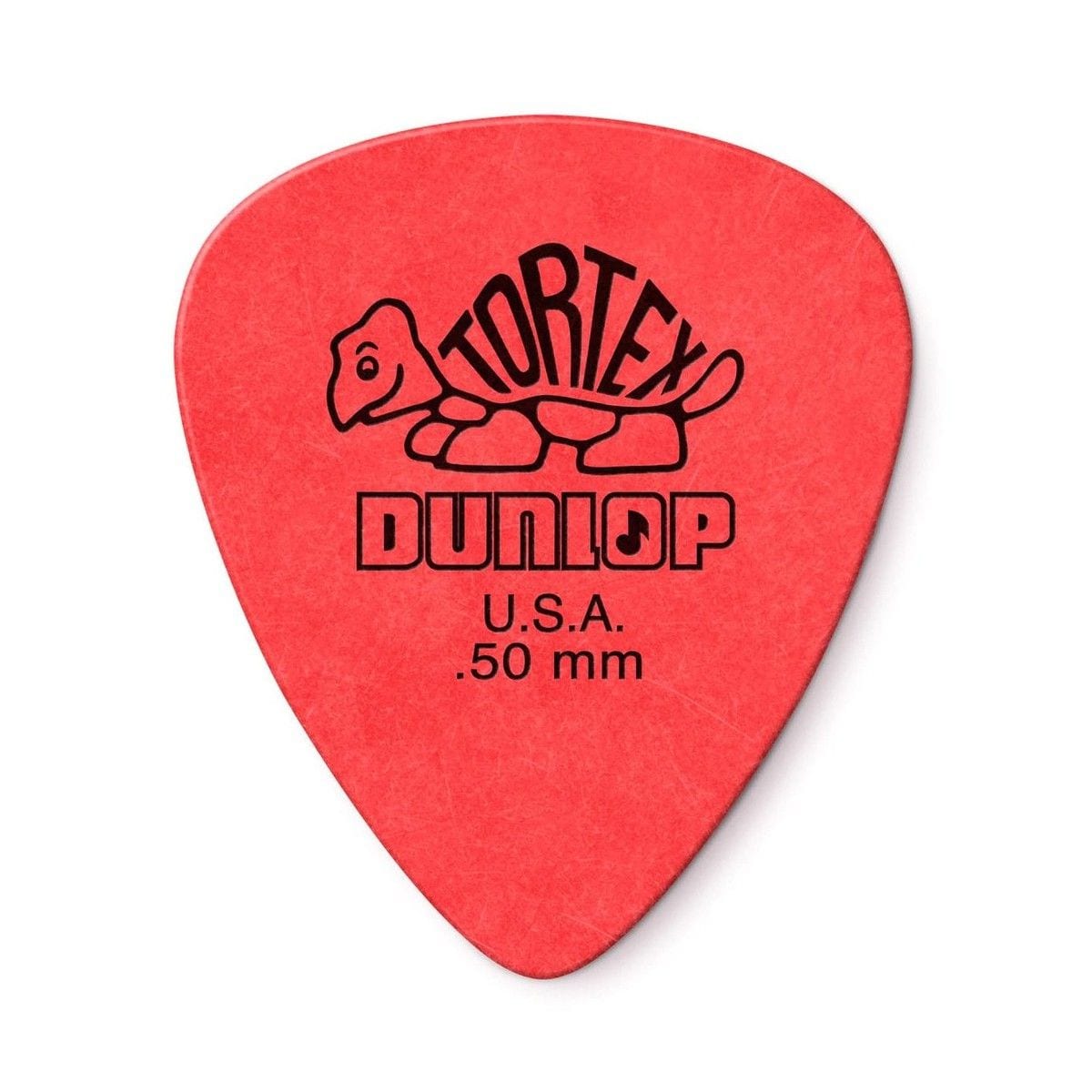 Jim Dunlop TORTEX Plectrums .50MM Red 12 Pack