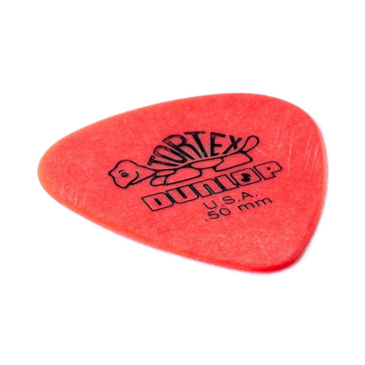 Jim Dunlop TORTEX Plectrums .50MM Red 12 Pack