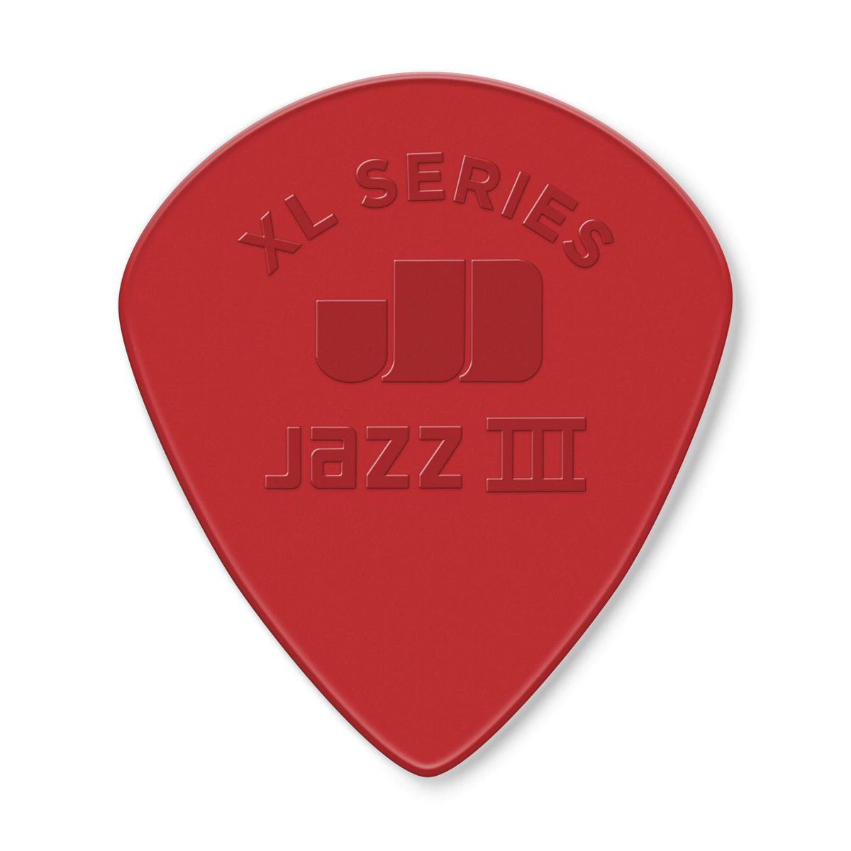 Jim Dunlop Nylon Jazz III XL Plectrums Red 1.38mm 6 Pack