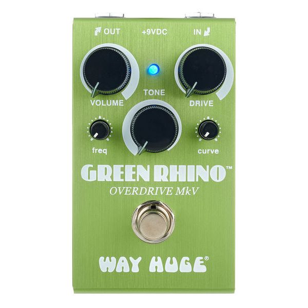 Way Huge Smalls Green Rhino MKV Overdrive Guitar Effects Pedal