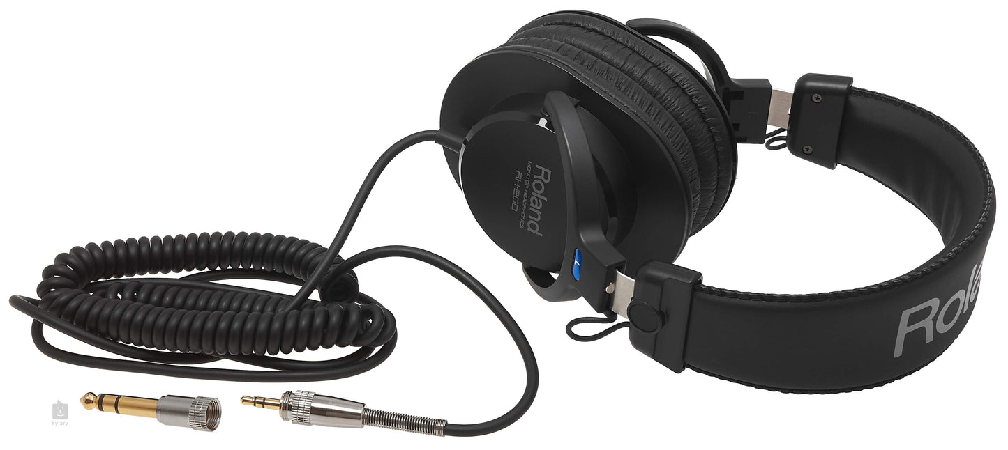 Roland RH200 Closed Type Headphones: Black