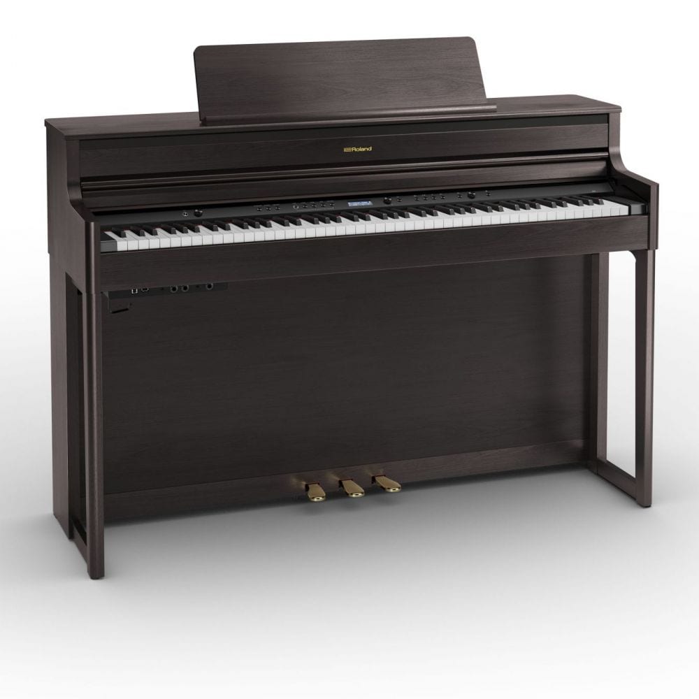 Roland HP704 Dark Rosewood Digital Piano Value Package