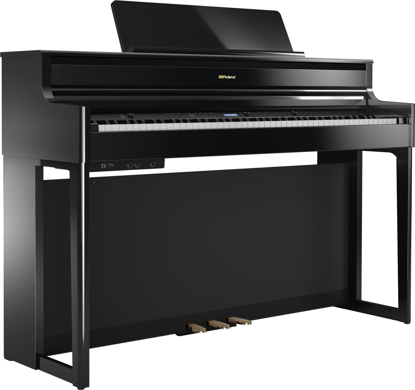 Roland HP704 Digital Piano; Polished Ebony