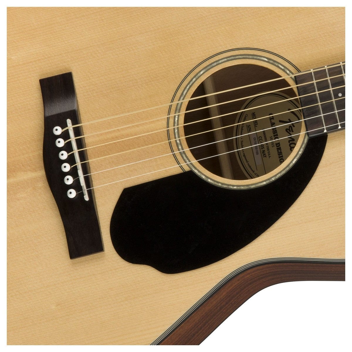 Fender CC-60S Walnut Natural Acoustic Guitar