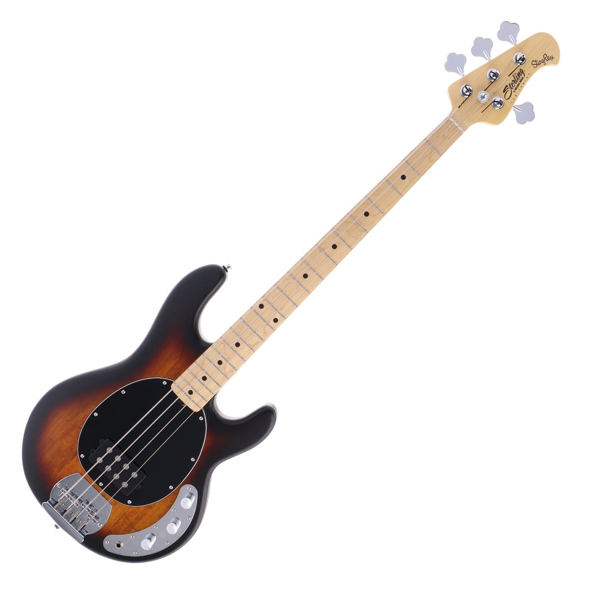 Sterling By Music Man Stingray RAY4 Vintage Sunburst Satin Bass