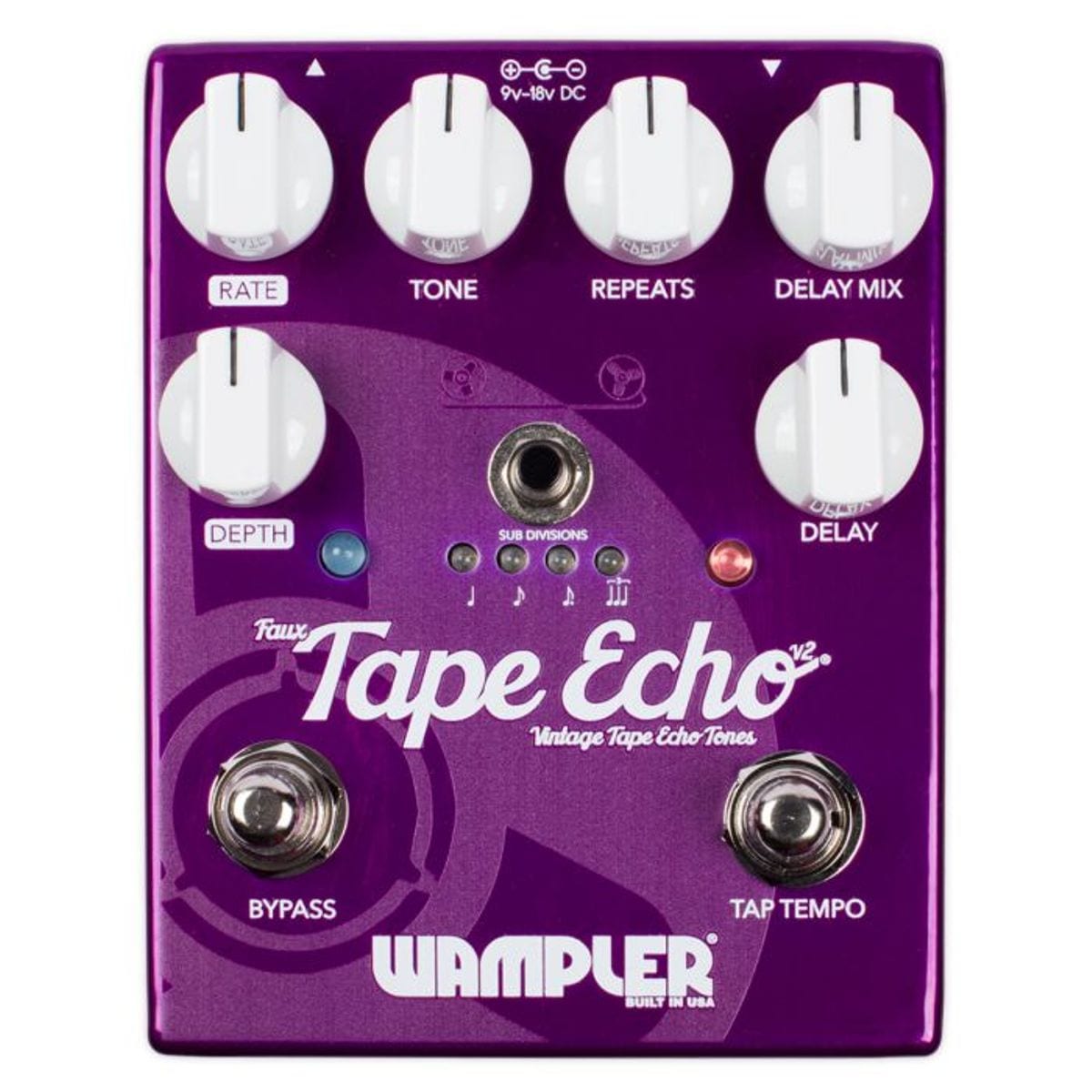 Wampler Faux Tape Echo v2 Delay Pedal
