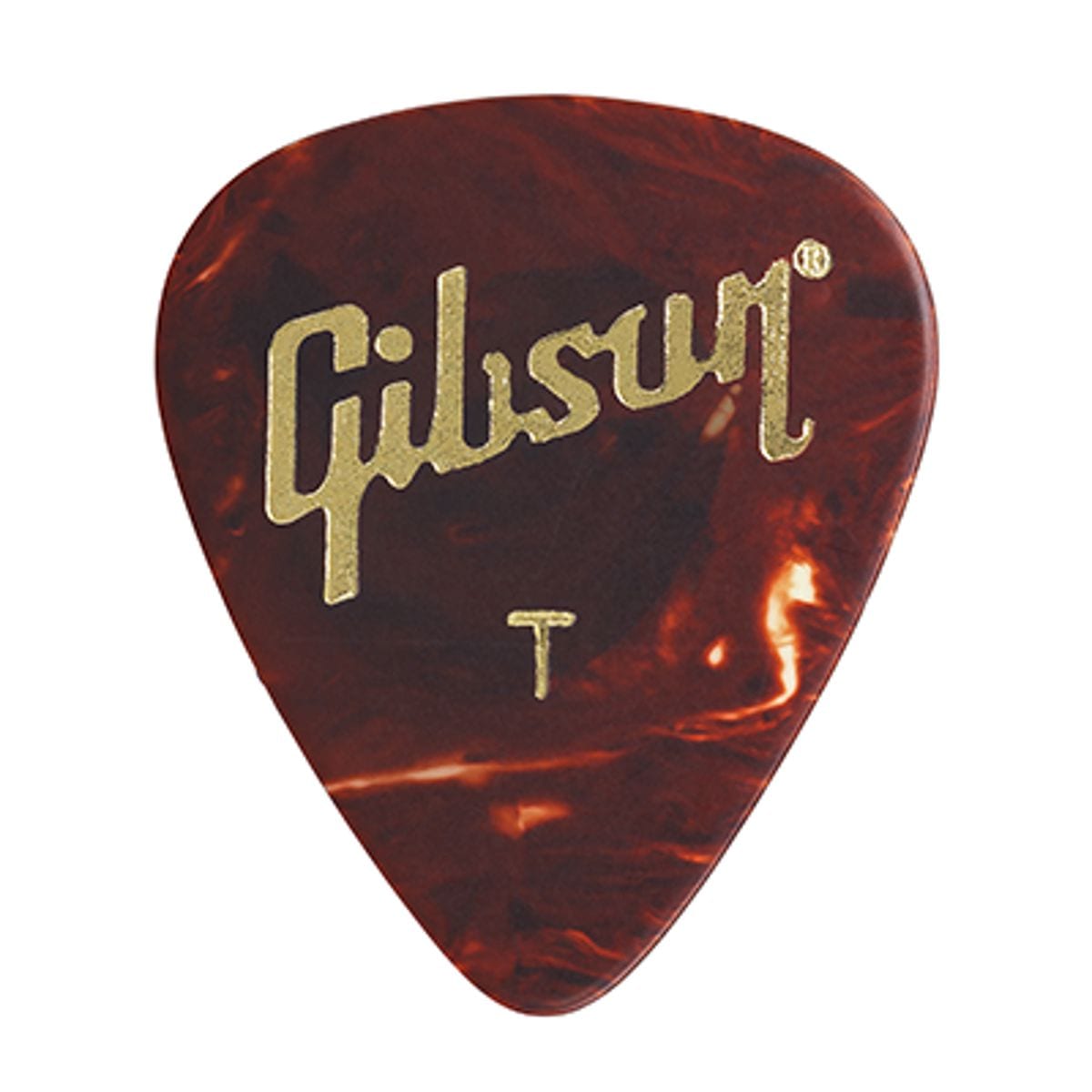Gibson Tortoise Guitar Picks Thin 12 Pack