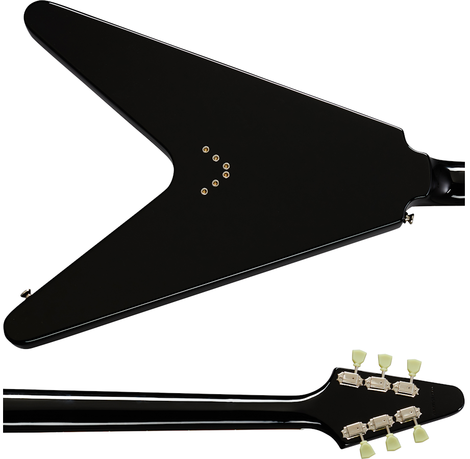 Epiphone Original Designer Collection Flying V Ebony Guitar