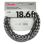 Fender Professional Series Instrument Cable Straight/Straight 18.6' Winter Camo