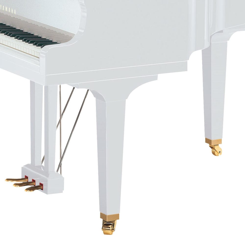 Yamaha GB1K Baby Grand Piano; Polished White