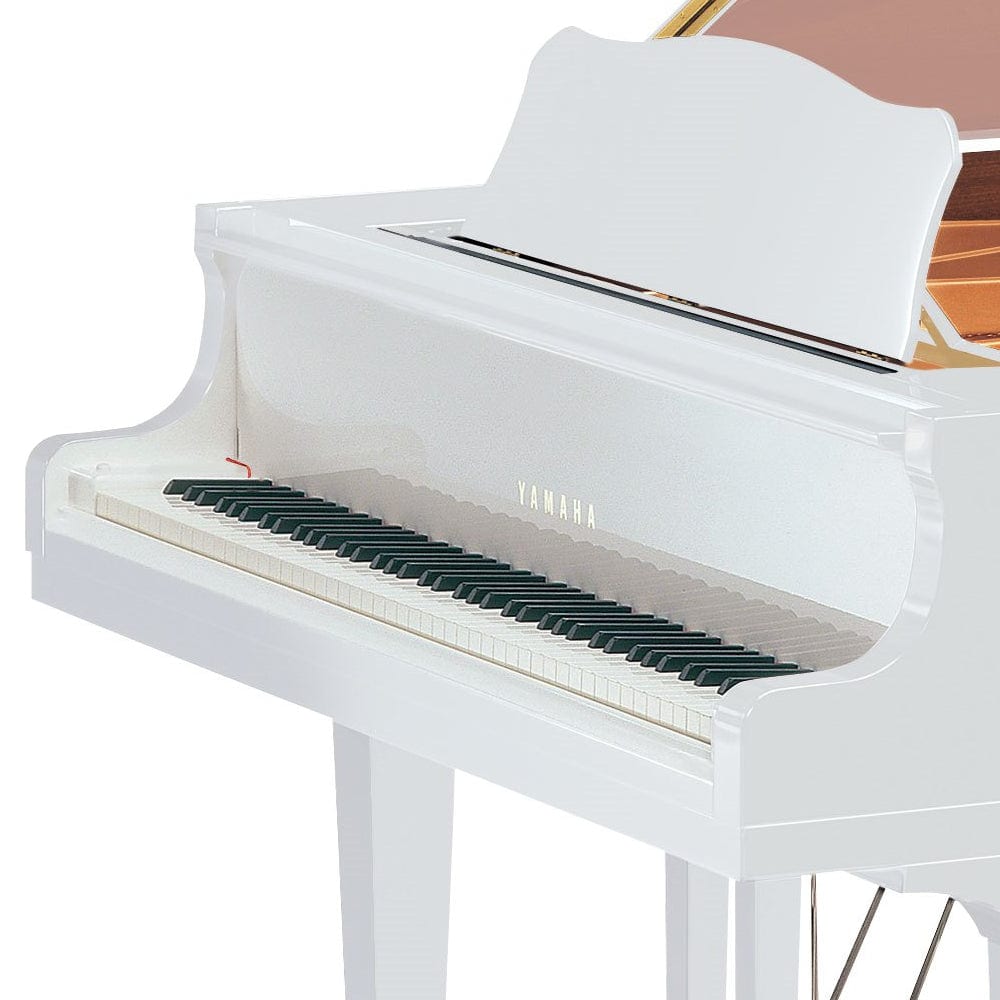 Yamaha GB1K Baby Grand Piano; Polished White
