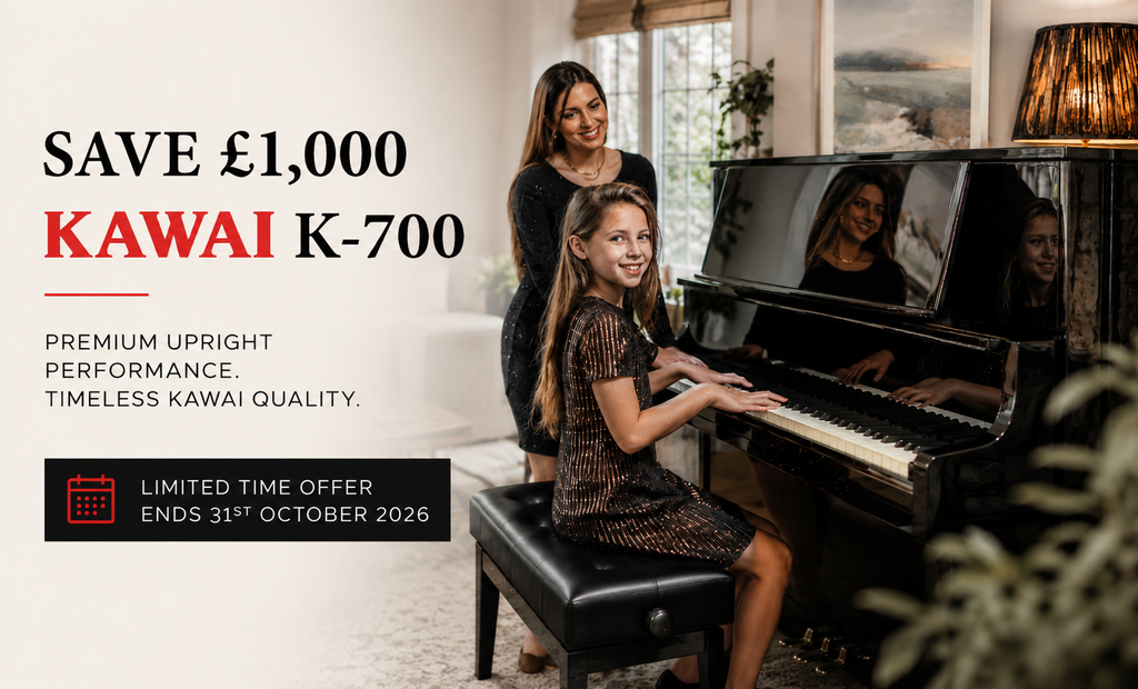 Limited Time Additional Discount on the Kawai K700 Upright Piano!