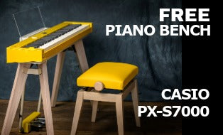 Free Piano Bench Worth £299 with Casio PX-S7000